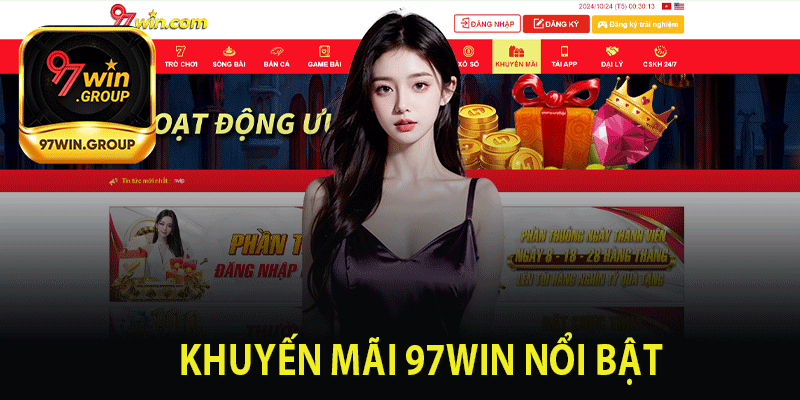Khuyến Mãi 97Win - Cơ Hội Nhận Thưởng Khủng Mỗi Ngày - rilohe